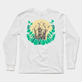 Tower of Giraffes Long Sleeve T-Shirt